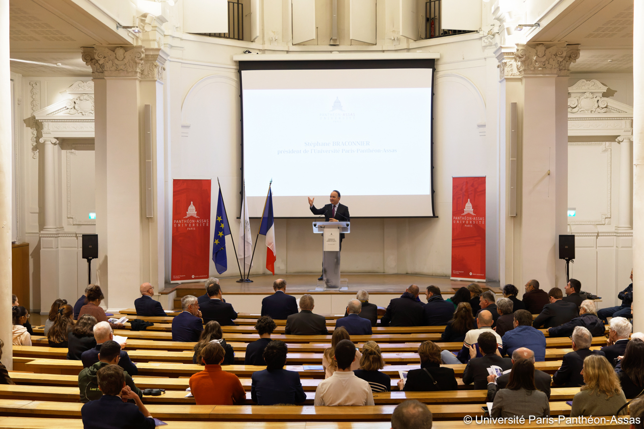 Discours du président de l'université