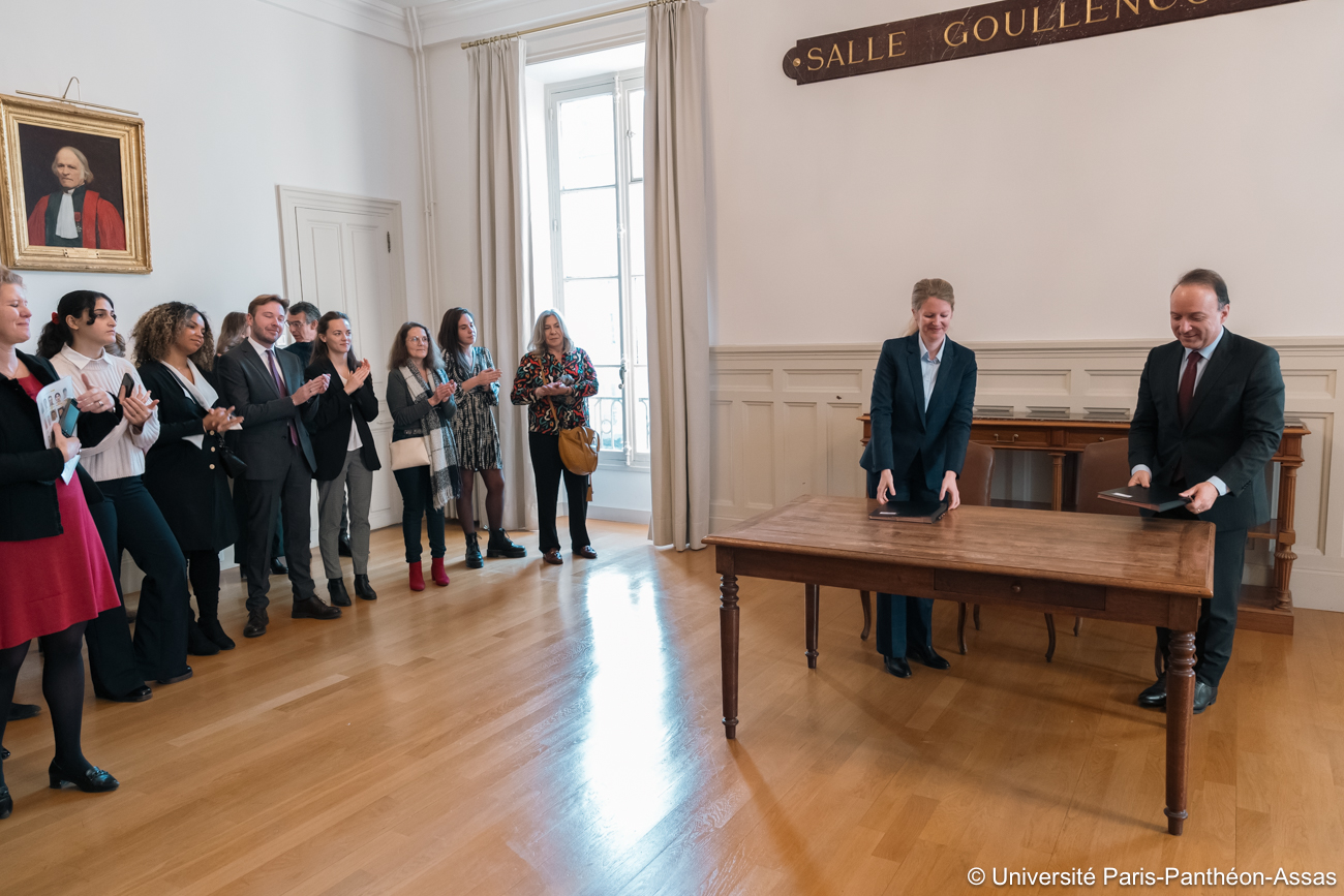 Signature de la convention de partenariat Signature de la convention de partenariat