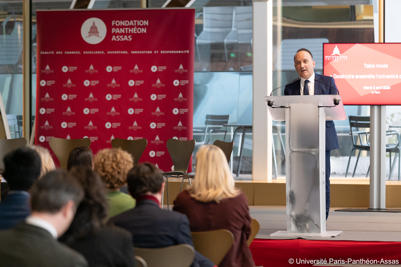 Table-ronde de la fondation Panthéon-Assas Table-ronde de la fondation Panthéon-Assas